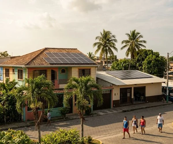 Paneles solares en Daule