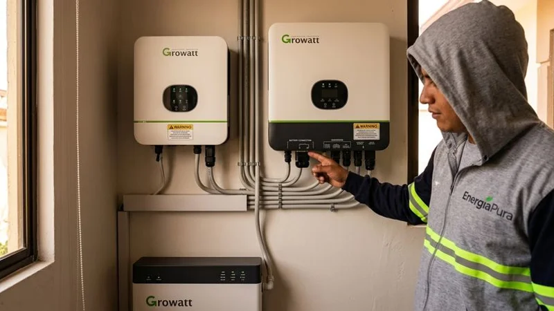 Inversores híbridos vs on-grid para apagones